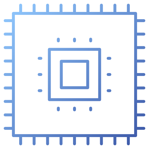 chip Generic gradient outline icon