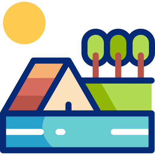 landschaft Basic Accent Lineal Color icon