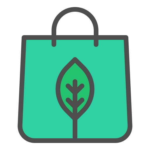 Eco bag Generic color lineal-color icon