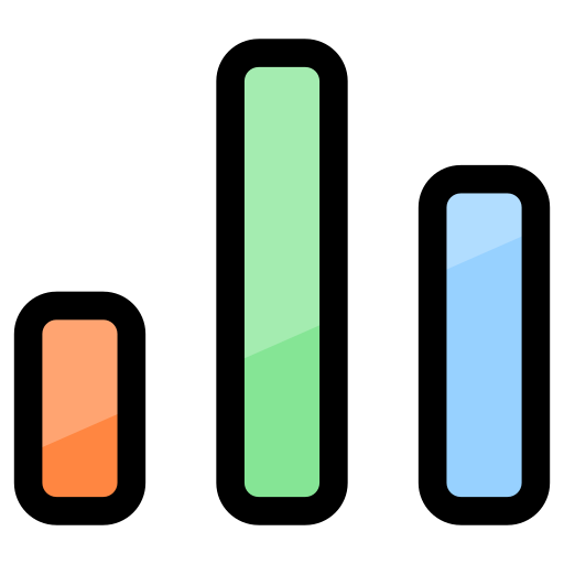statystyczny Generic color lineal-color ikona