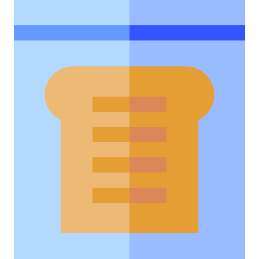 sándwich Basic Straight Flat icono