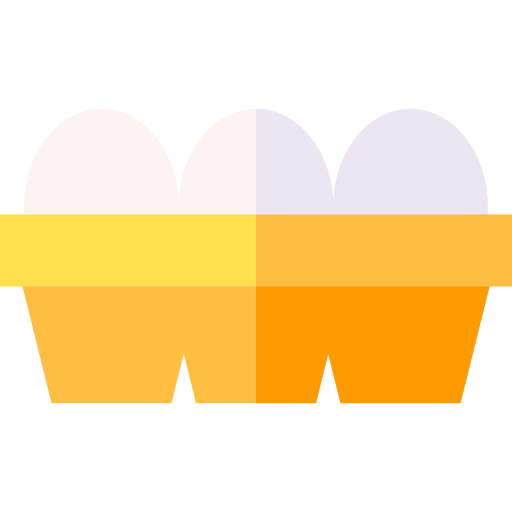 Eggs Basic Straight Flat icon