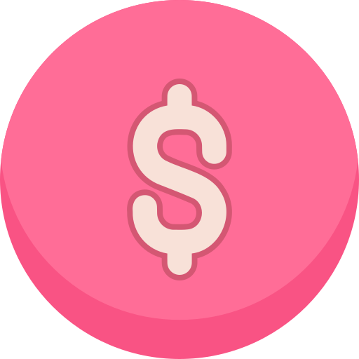 dólar Generic color fill icono