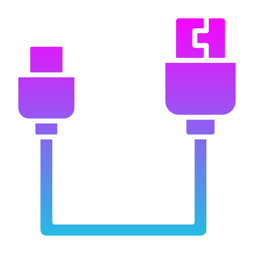 cable Generic gradient fill icono