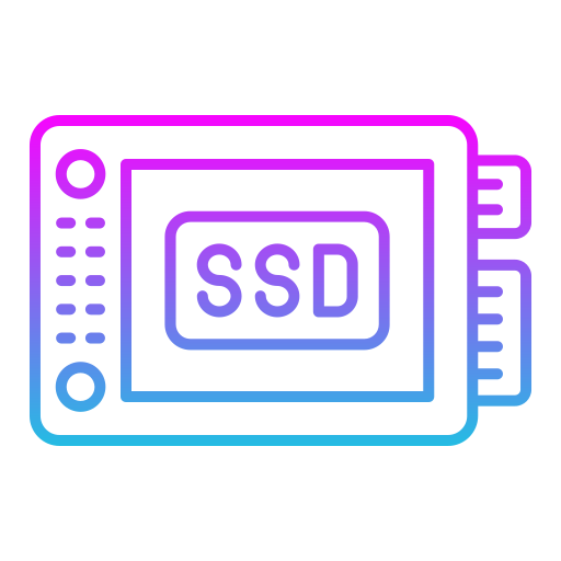 ssd Generic gradient outline icon
