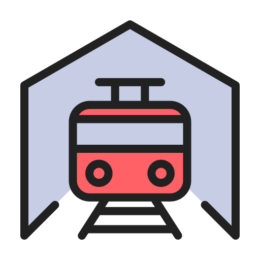 Station Generic color lineal-color icon