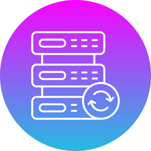 server-backup Generic gradient fill icon