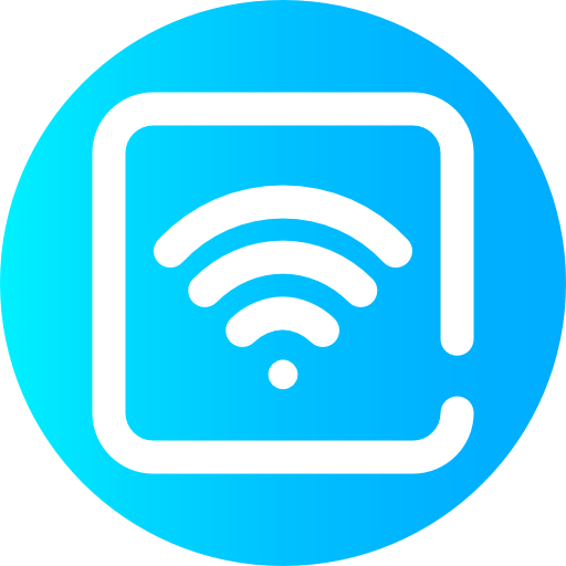 wifi Super Basic Omission Circular icono