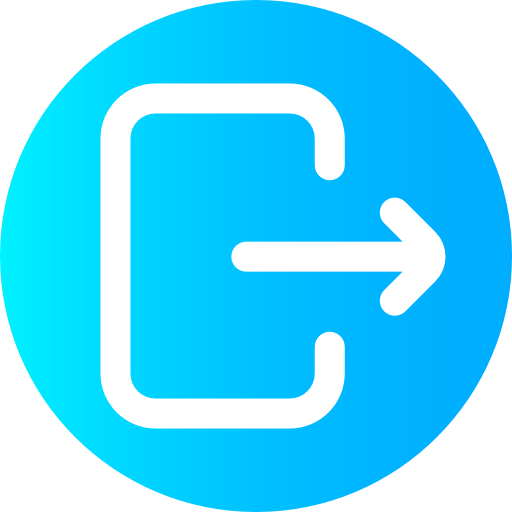Exit Super Basic Omission Circular icon