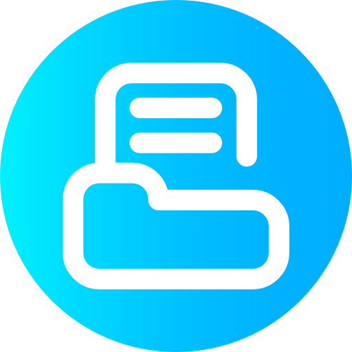 Folder Super Basic Omission Circular icon