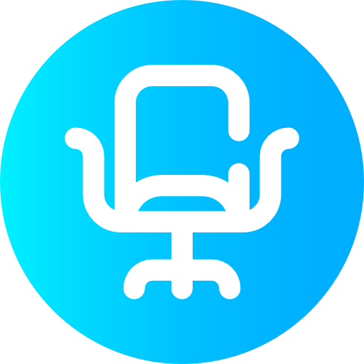 Desk chair Super Basic Omission Circular icon