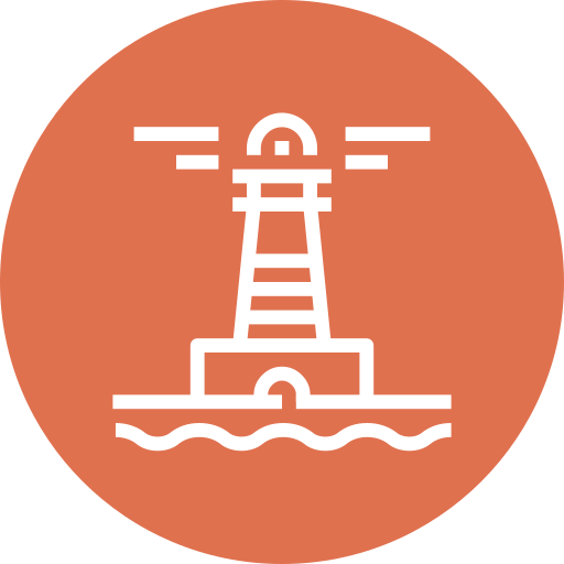 Lighthouse Maxim Basinski Premium Circular icon