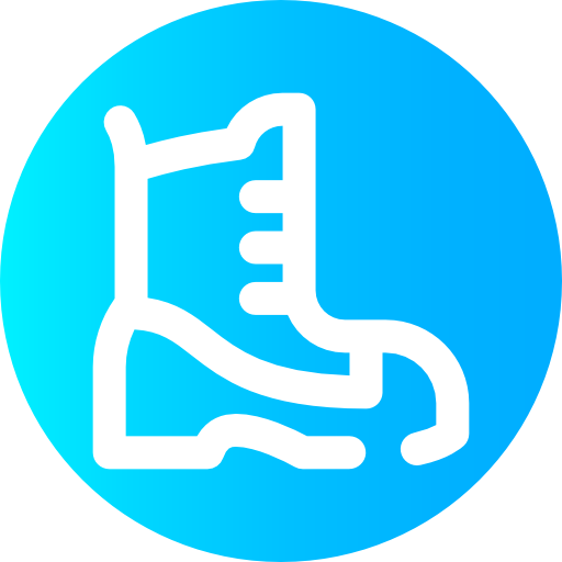 Boot Super Basic Omission Circular icon