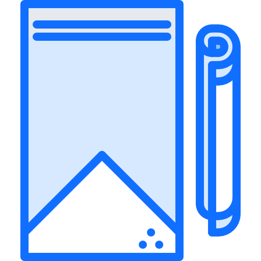 Package Coloring Blue icon