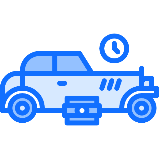 wagen Coloring Blue icon