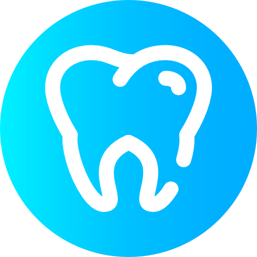 Tooth Super Basic Omission Circular icon