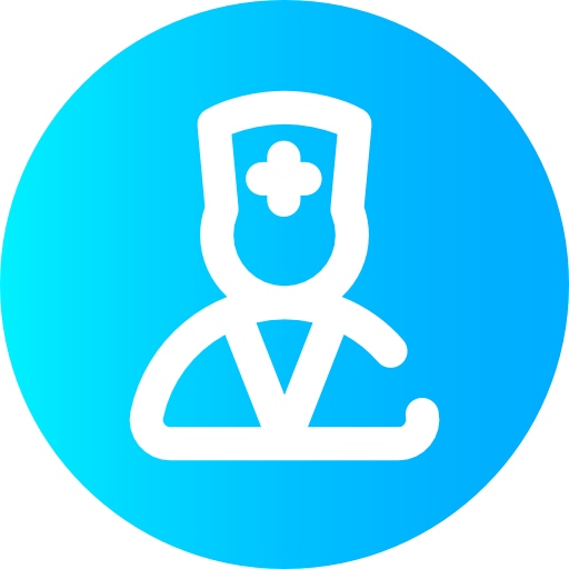 krankenschwester Super Basic Omission Circular icon