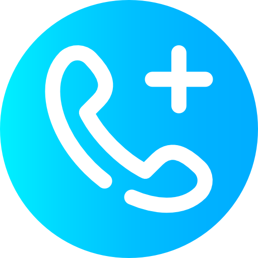 전화 Super Basic Omission Circular icon