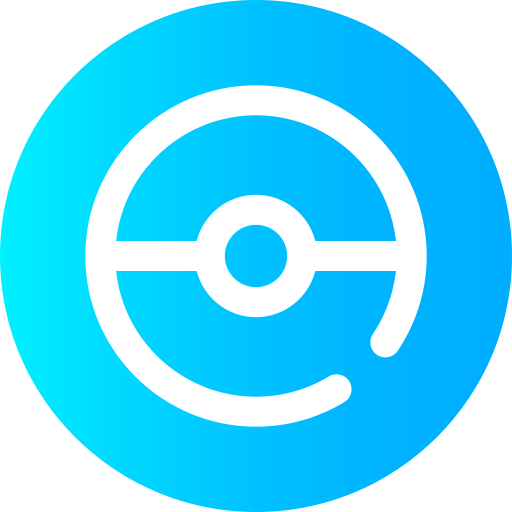 Pokeball Super Basic Omission Circular icon