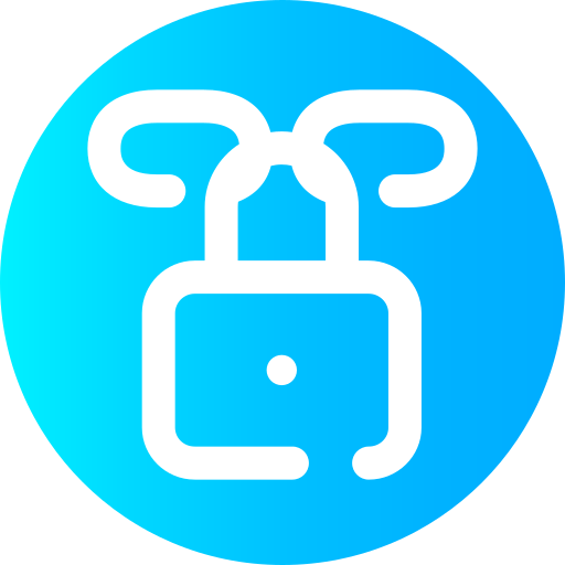 Locked Super Basic Omission Circular icon