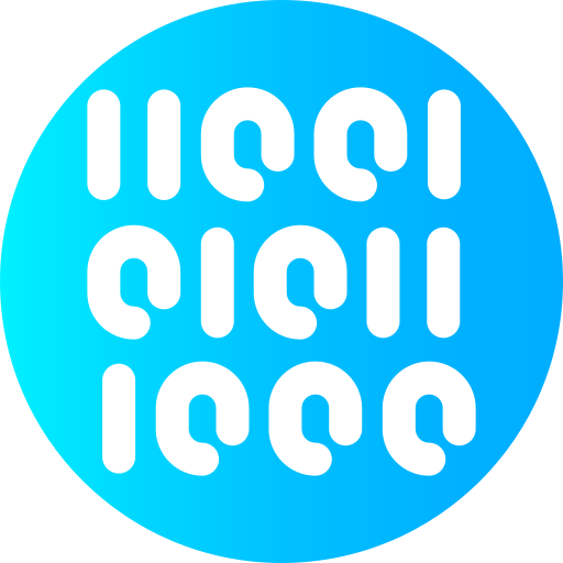 디지털 Super Basic Omission Circular icon