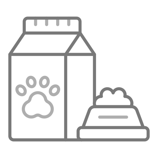 alimentos para mascotas Generic color outline icono