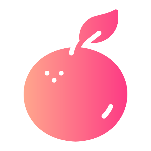 pomarańczowy Generic gradient fill ikona