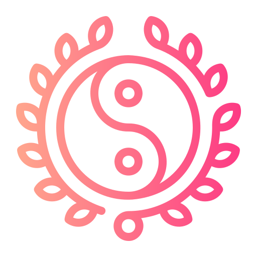yin yang Generic gradient outline icono