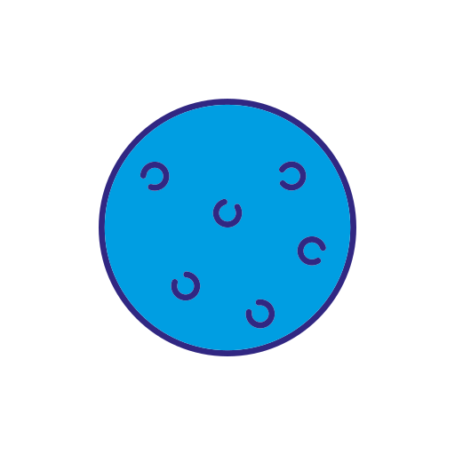 palla di neve Generic color lineal-color icona
