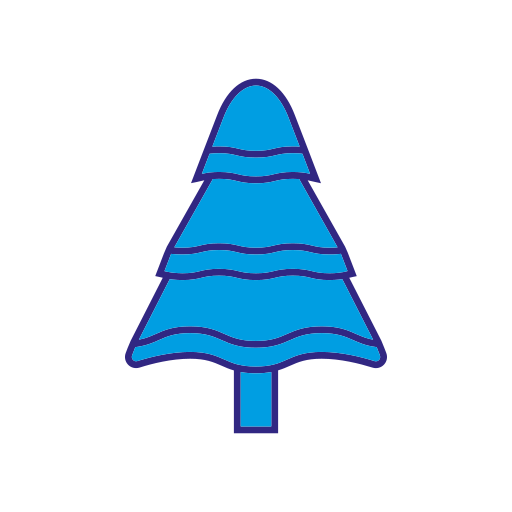 weihnachtsbaum Generic color lineal-color icon