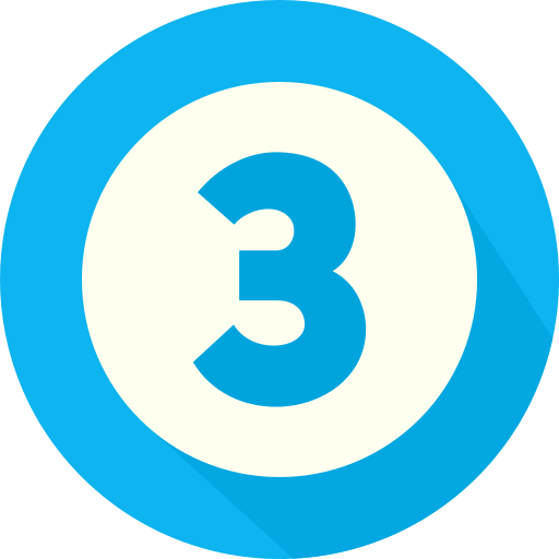 三つ Generic color fill icon