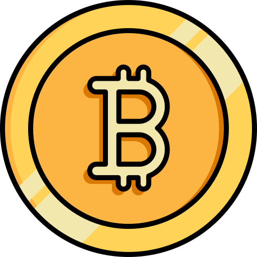 bitcoin Generic color lineal-color icoon