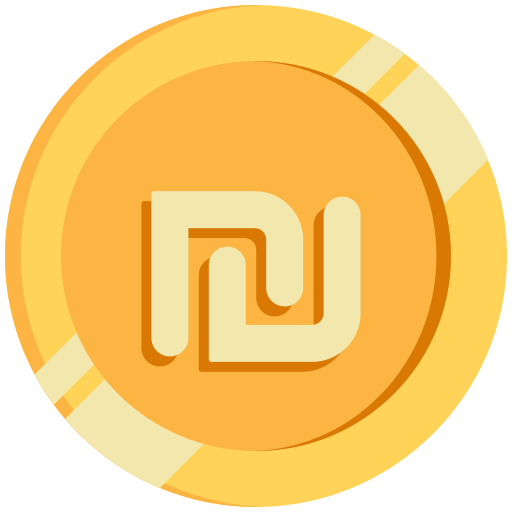 Shekel Generic color fill icon