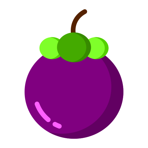 Mangosteen Generic color fill icon