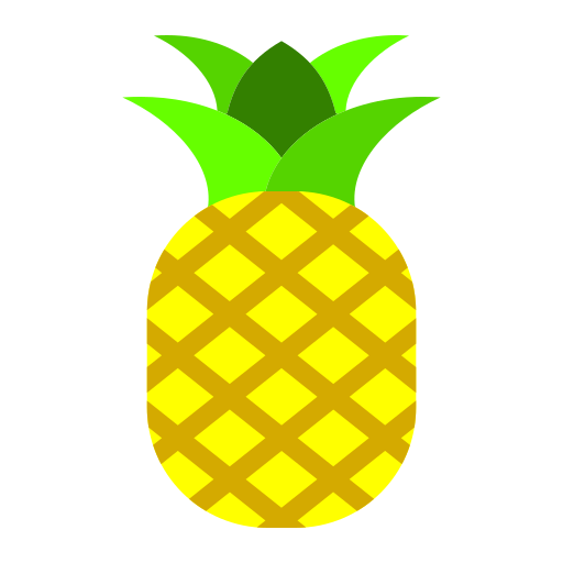 Pineapple Generic color fill icon