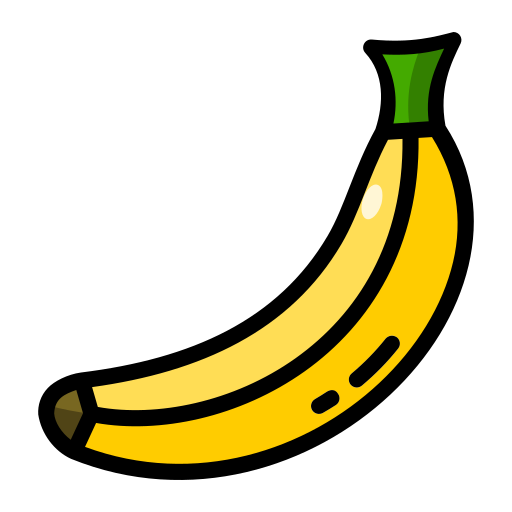 banana Generic color lineal-color icona