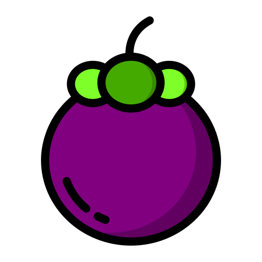 Mangosteen Generic color lineal-color icon