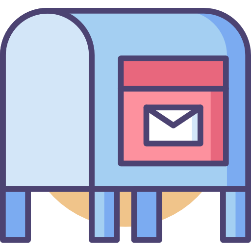 servicio postal Flaticons.com Flat icono