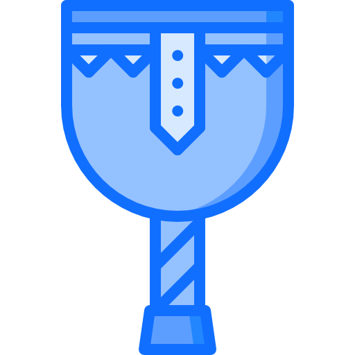 Leg Coloring Blue icon