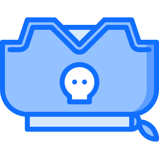 쏠된 모자 Coloring Blue icon