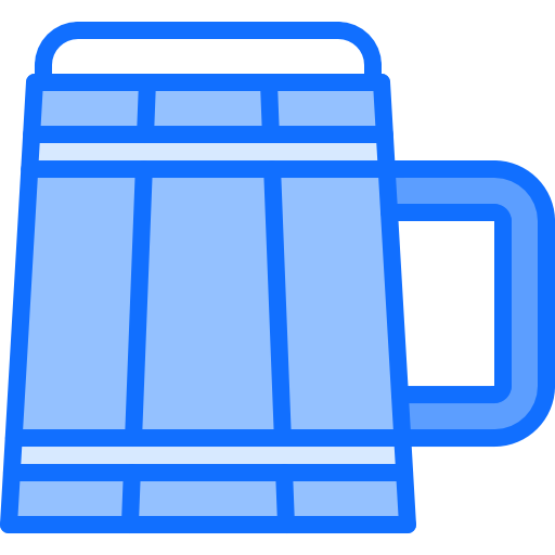 bier Coloring Blue icon