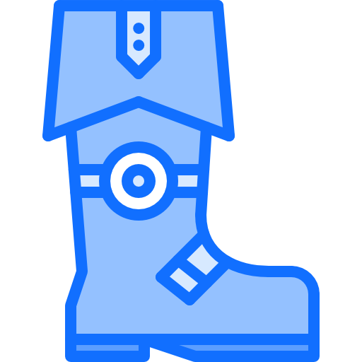 Boot Coloring Blue icon