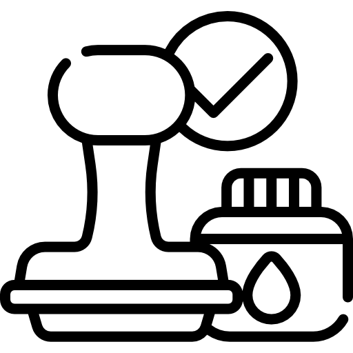 スタンプ Kawaii Lineal icon