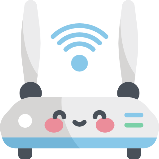 router Kawaii Flat icon