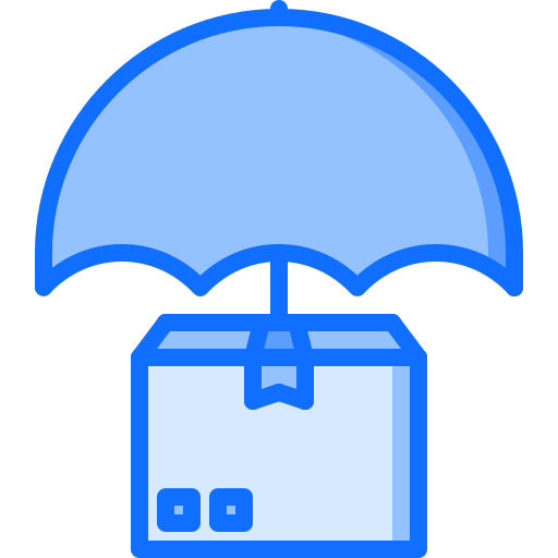 box Coloring Blue icon