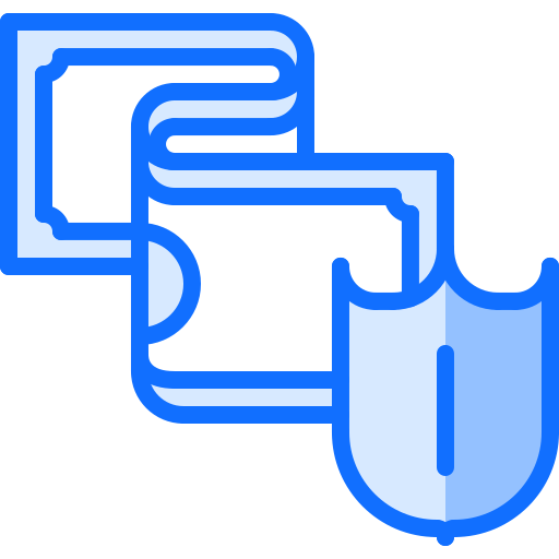 Payment Coloring Blue icon