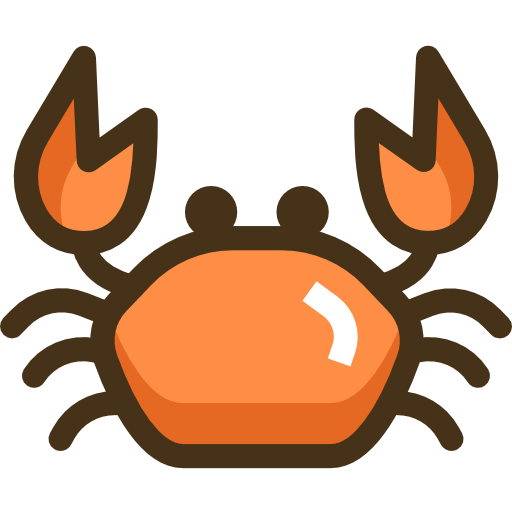 crabe Flaticons.com Flat Icône