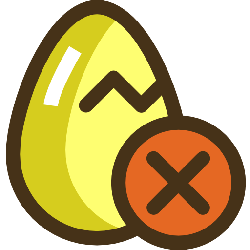 Egg free Flaticons.com Flat icon