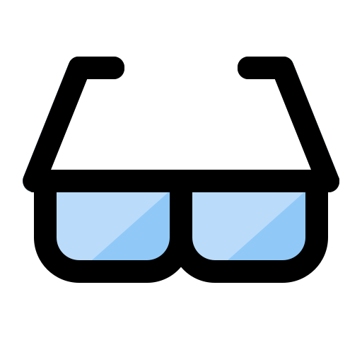 sonnenbrille Generic color lineal-color icon