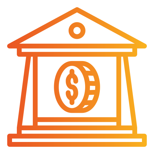 Bank Generic gradient outline icon